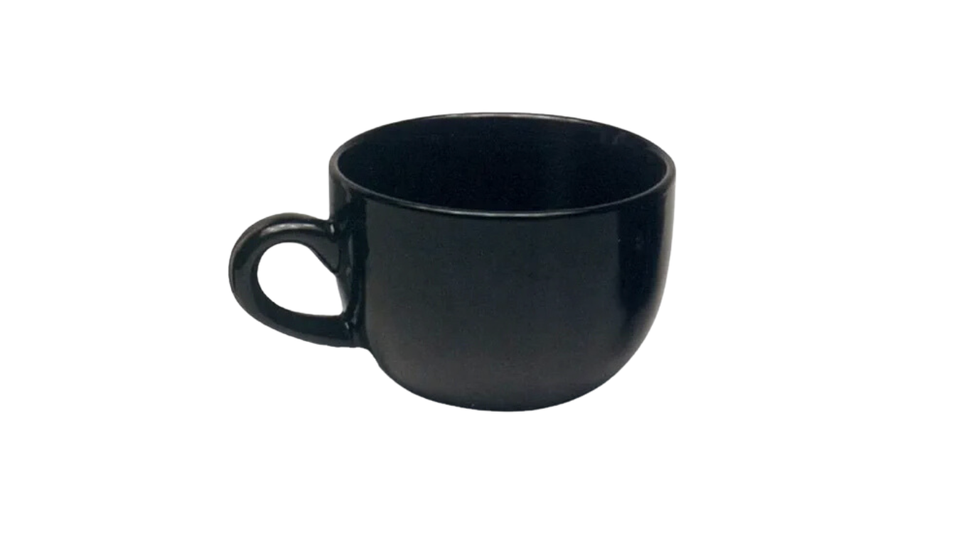 Latte Mug Black